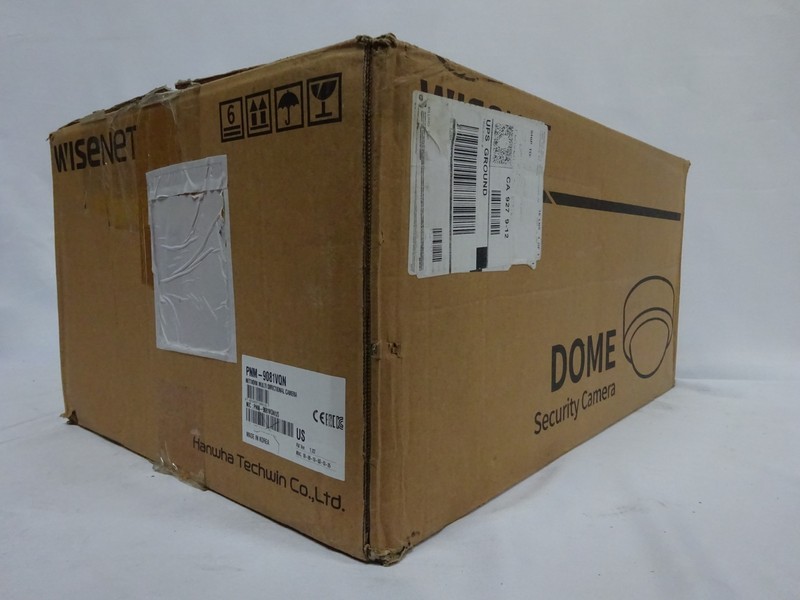 Hanwha Techwin Wisenet PNM-9081VQN Network Multi-Directional Dome Camera