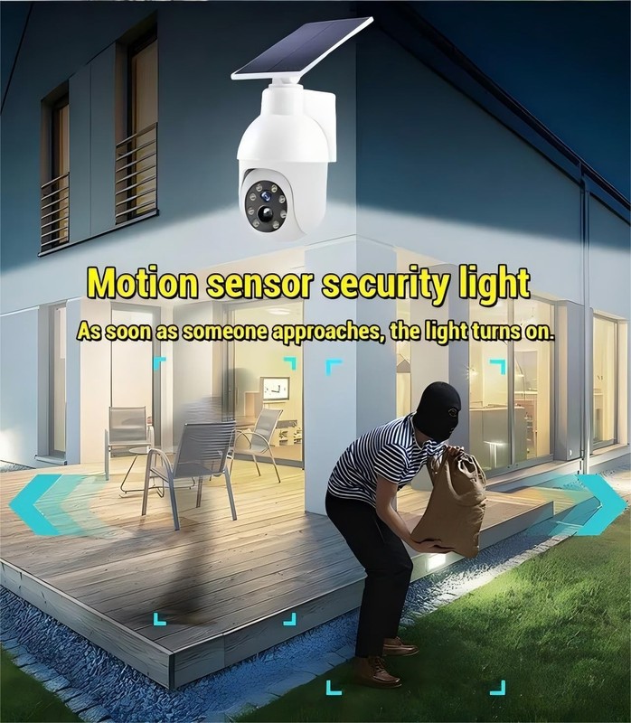Solar Light Dummy CCTV Camera Outdoor Motion Sensor gallery