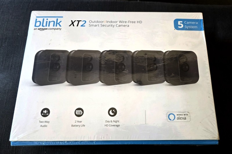 Blink XT2 Security System - 5 Cameras & Sync Module - SEALED - NEW - No Fees gallery