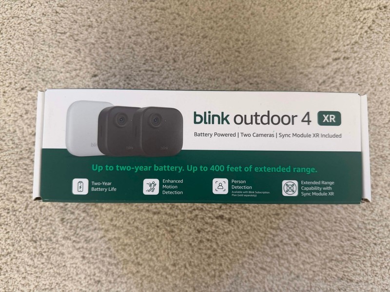 Blink Outdoor 4 XR Wireless 2 Camera Security System w/ Sync Module ~ FREE SHIP!