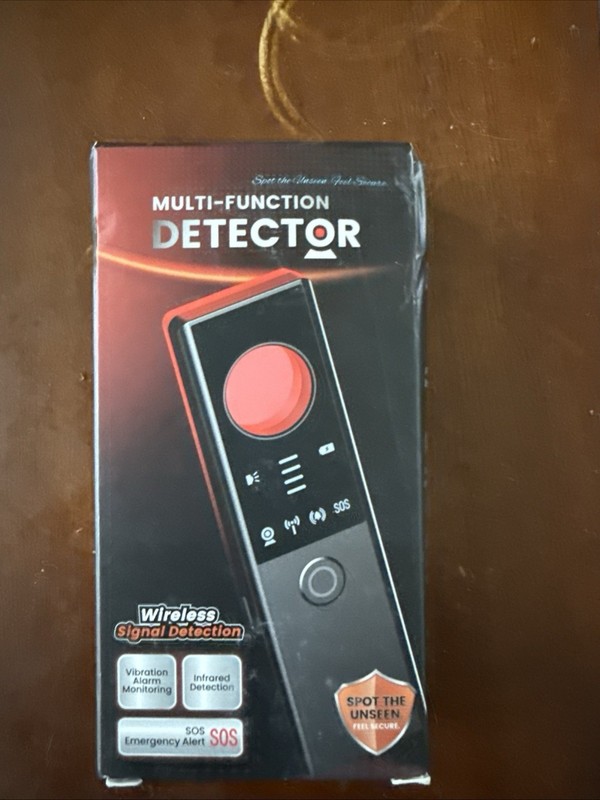 Anti-Spy Hidden Camera Detector – 6-in-1 GPS Tracker & Bug Detector #54