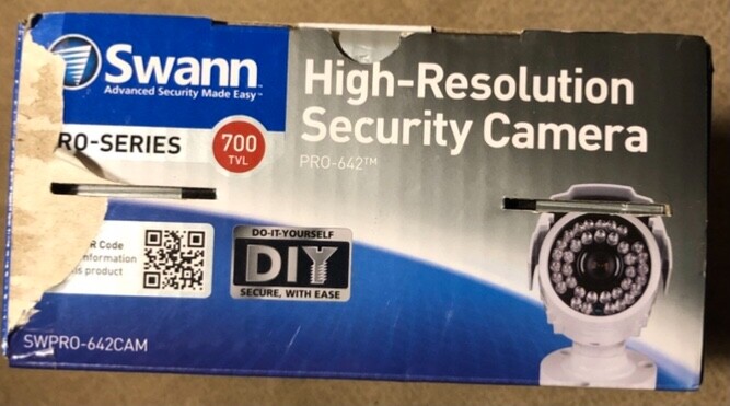 Swann High-Resolution  Security Camera pro-642. 700 Tvl gallery