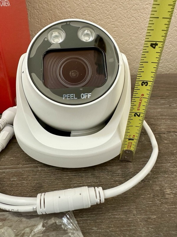 HD Infrared Vandalproof Dome IP Camera HI-D5LBMLMZ-AD POE 2.7-13.5mm NEW gallery