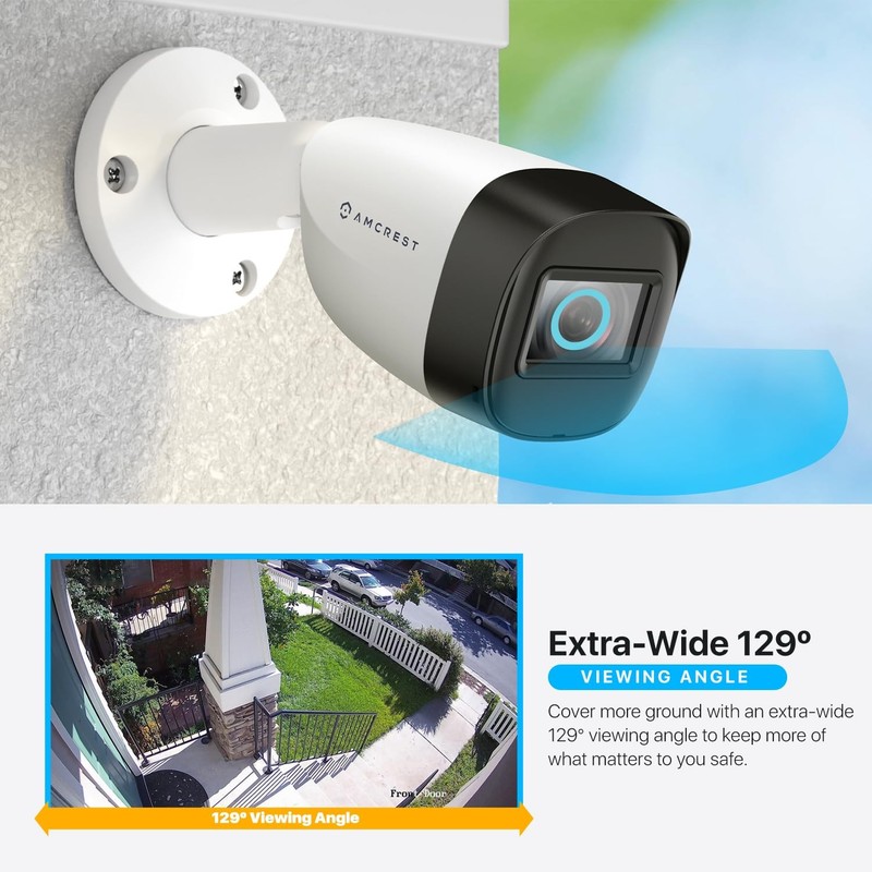 Full HD 1080P 1920TVL Bullet Outdoor Security Camera (Quadbrid 4in1 HD-CVI/TV... gallery