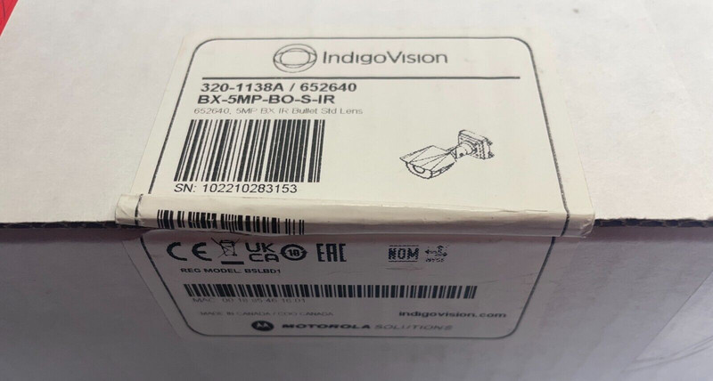 IndigoVision BX-5MP-BO-S-IR 5 Megapixel BX Outdoor IR Dome Network Camera gallery