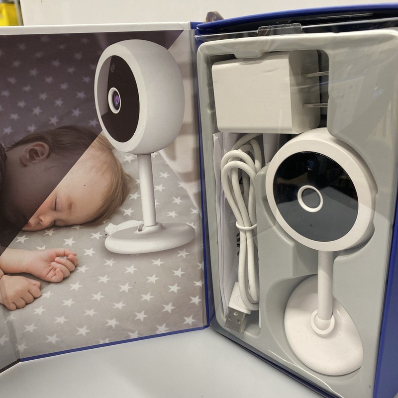 Vivitar Wi-Fi Indoor Security Camera - White - New gallery
