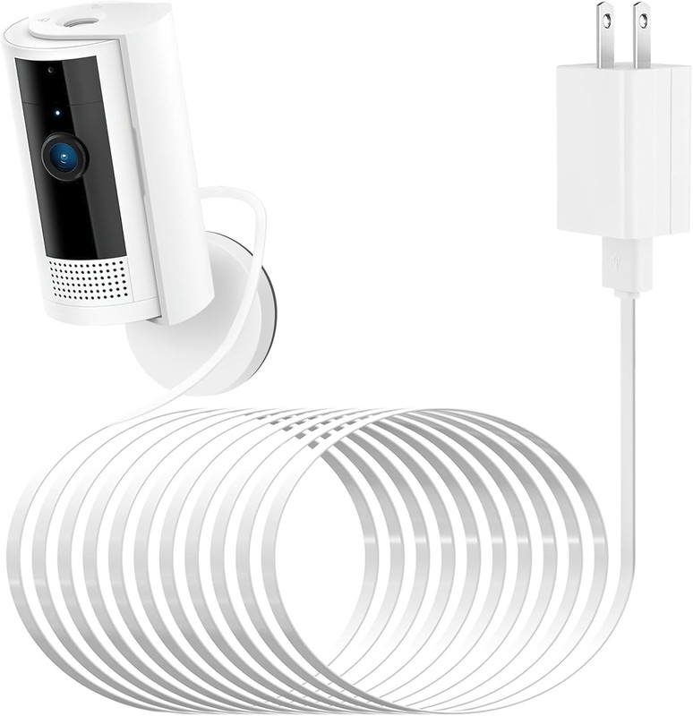 ALERTCAM Power Adapter for Ring/Indoor Cam (2Nd Gen) and Ring/Indoor Cam(1St Gen