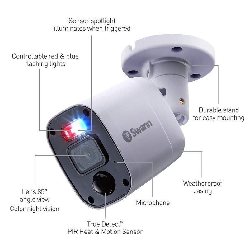 Swann Home Enforcer SWPRO-2KMQB-PK1 - HD 1080p CCTV Bullet Camera gallery