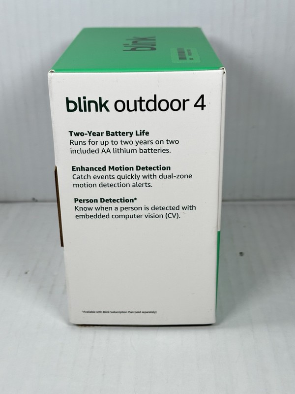 Blink Outdoor 4 Wireless Smart Security Camera, 2 Year Battery Life, 1080p - NEW gallery