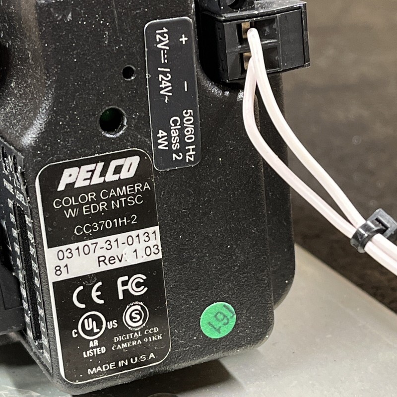 Pelco CC3701H-2 Color Camera & Parts gallery