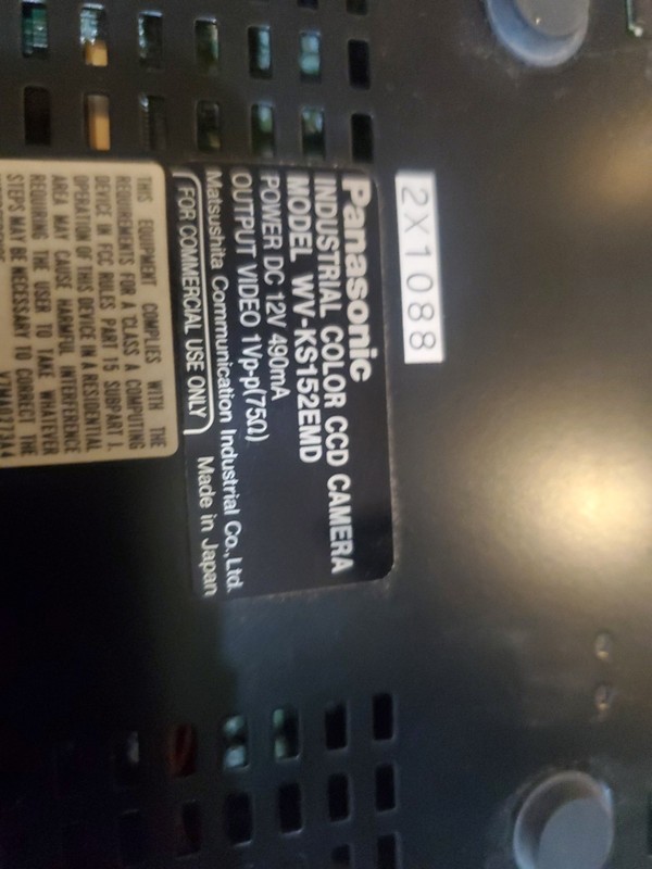 Panasonic Wv-KS152EMD Industrial Color Ccd Camera gallery