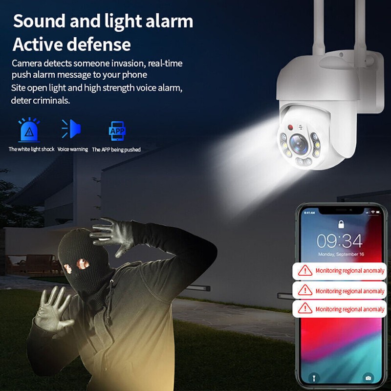 1080P HD WIFI Wireless IP Camera Outdoor CCTV PTZ Smart Home Security IR Camera gallery