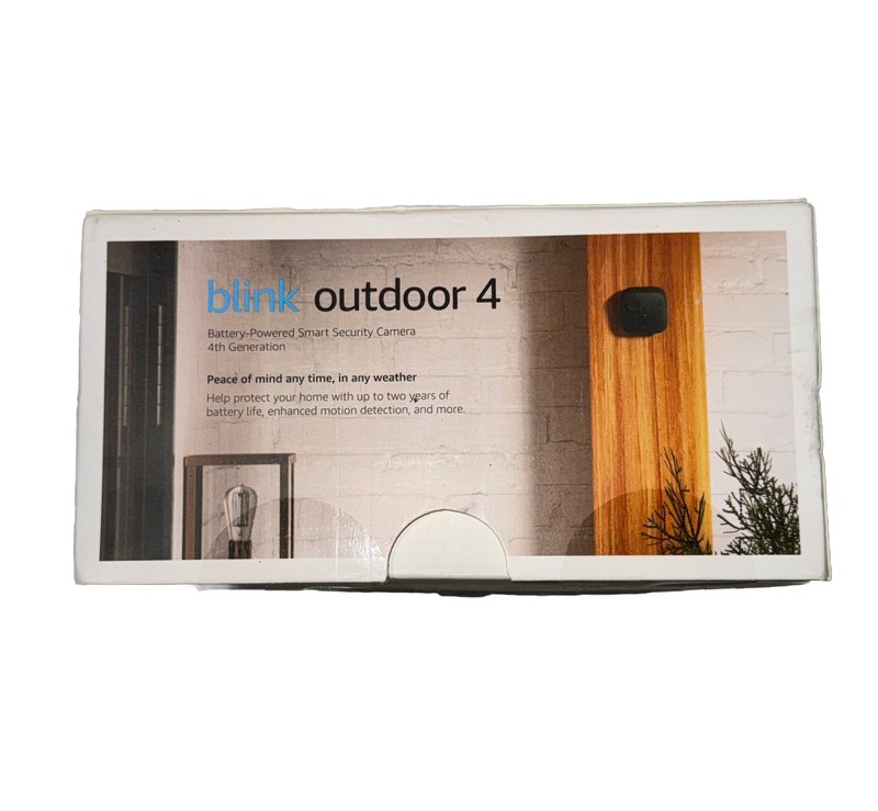 Blink 4th Gen Outdoor Camera Wireless 1080 Security Cam Alexa + Sync Module 2 gallery