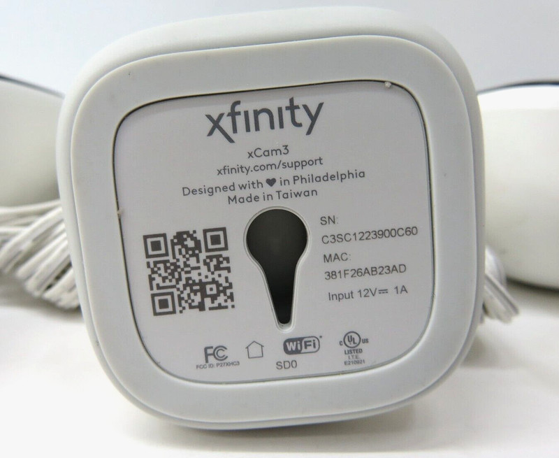 Xfinity Xcam 3 HD Indoor Security Camera SCHC3AE0 gallery