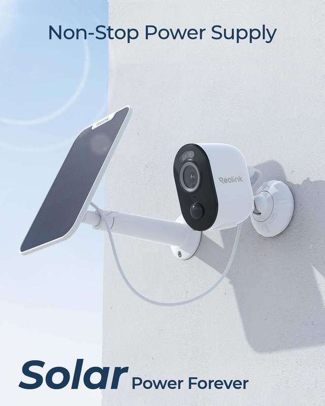 Security Cameras Outdoor Wireless WiFi, Argus 3 Pro+Solar Panel with 5MP Colo... gallery