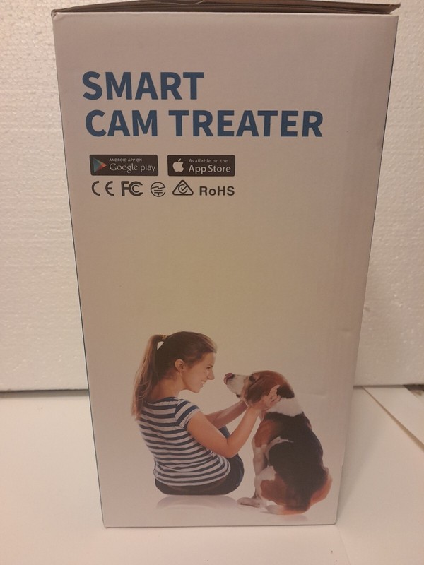 BRAND New Dogness Smart Cam Treater WIFI Cat & Dogs Treat Dispenser HD Cam gallery