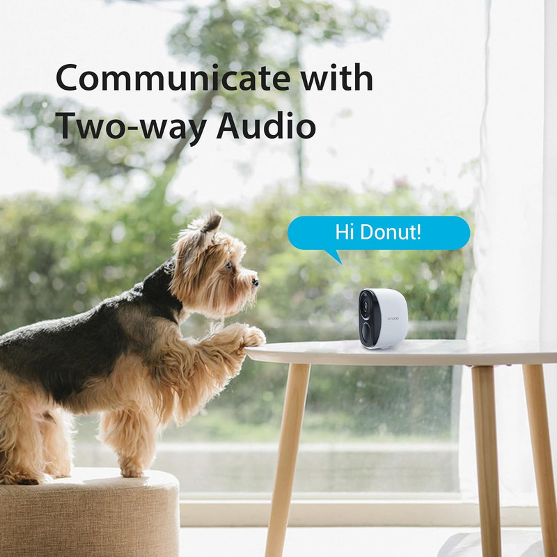 Outdoor Wireless Security Camera -Wire-Free, Rechargeable, Battery Powered Indoo gallery