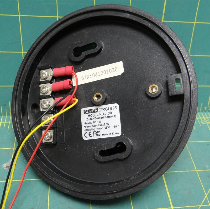 Supercircuits Model CD1 Color Domed Camera Without Cover gallery