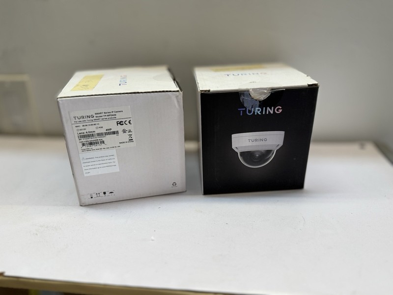 Turing TP-MFD4A4 SMART 4MP Dome IP Camera PoE NDAA Open Box. Quality 2 gallery