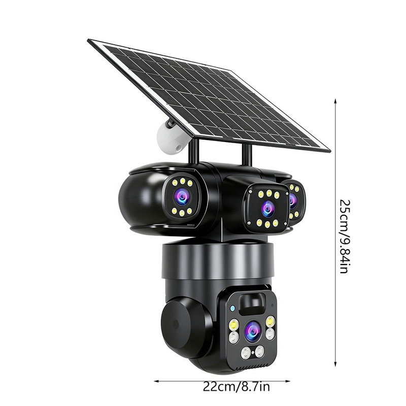 KEPEAK 15MP HD Solar-Powered Camera+32GB gallery