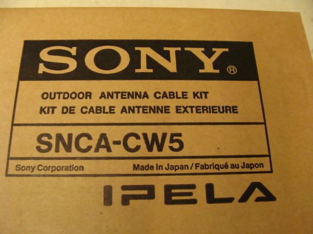 Sony SNCA-CW5 Outdoor Antenna Cable Kit for SNC-RH164 SNC-RS84N SNC-RS86N * NEW gallery