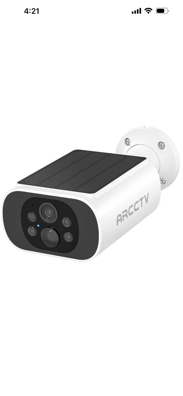 ARCCTV Security Camera 4MP WiFi 5Ghz Wireless Solar Audio Smart Home Outdoor