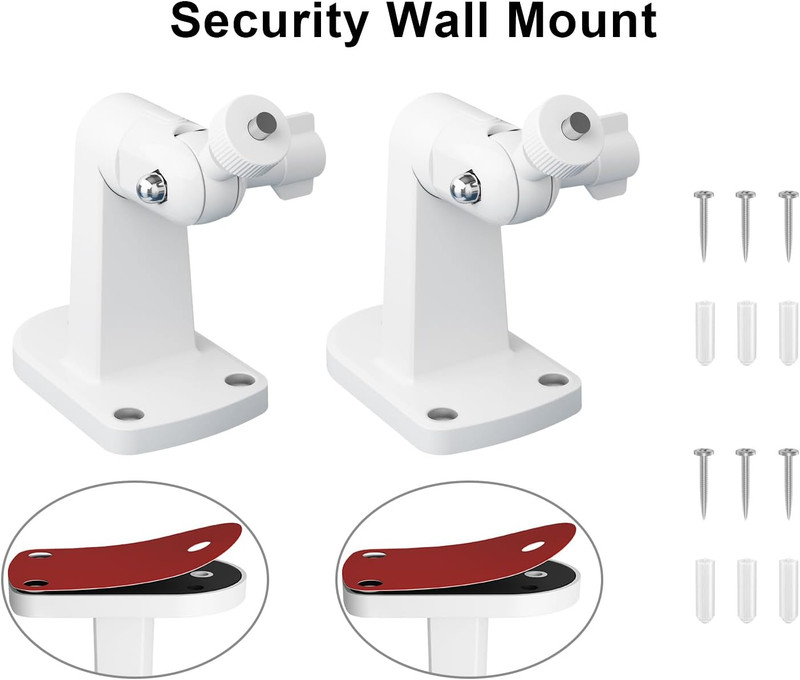 2 Pack BFYTN Adhesive Wall Mount Compatible with Ring Stick up Cam Wired/Battery gallery