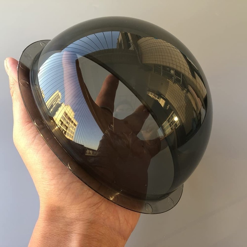 6.85" Smoked Acrylic Dome Cover for Indoor/Outdoor CCTV Security Camera Housing gallery