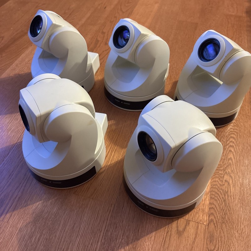 Lot of 5 Sony EVI-D70 Color Security Video Camera gallery