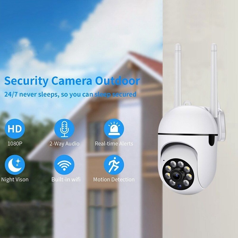 1/2/4PCS Wireless Wifi Security Camera System Outdoor Home 5G 1080P Night Vision gallery