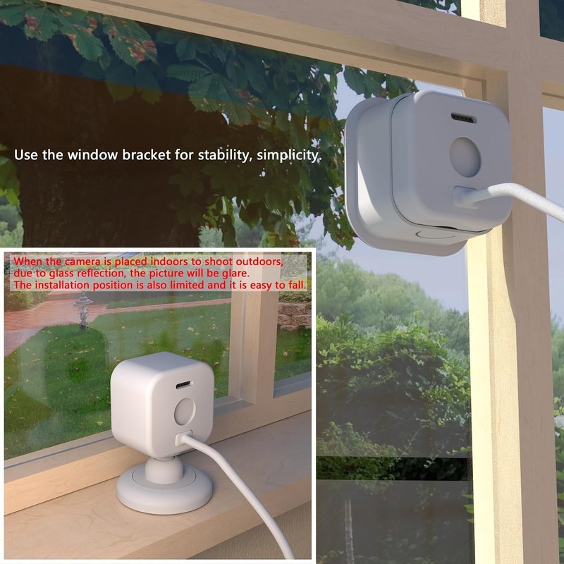 Window Mount for Blink Mini 2K+ / Mini Indoor Camera | Blink Camera Window Mo... gallery