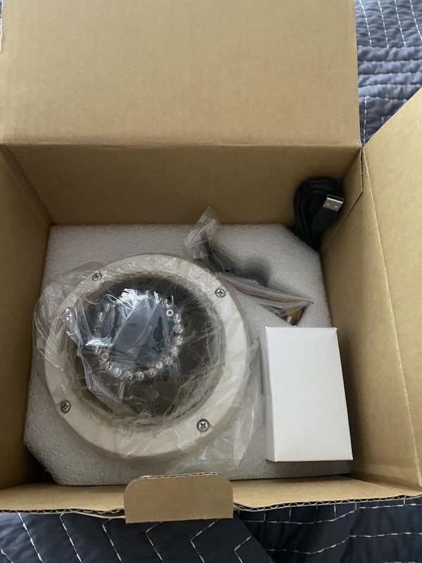 American Dynamics ADCIPE3312ICN VideoEdge IP Indoor Mini-dome Security Camera
