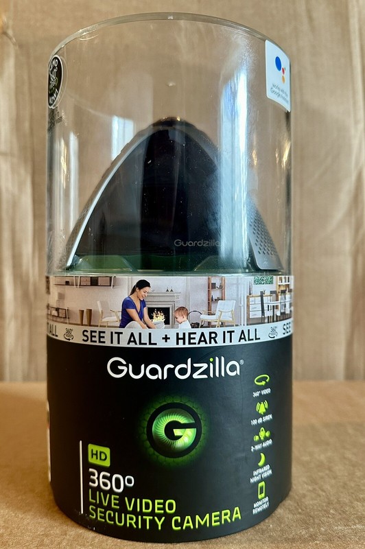 NIB Guardzilla 360 Home Security Camera GZ360
