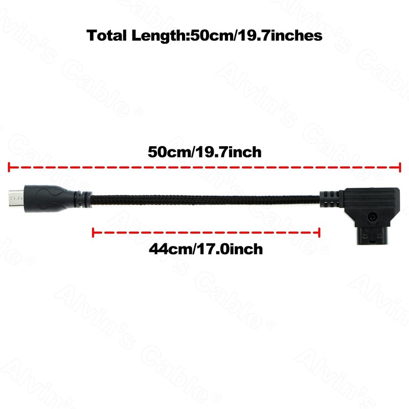 Micro USB to D Tap AlvinTap Protective DTap Motor Power Cable for Tilta Nucle... gallery