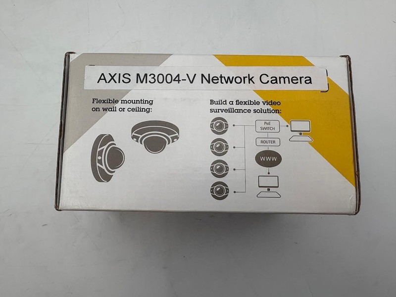 Axis M3004-V M30 Network Surveillance Camera Series 0516-001 New in Box - ms gallery