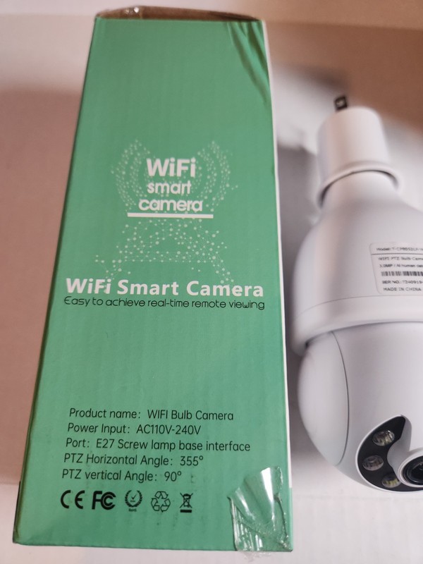 WiFi Smart Bulb camera Realtime Remote Viewing Set of 2 gallery