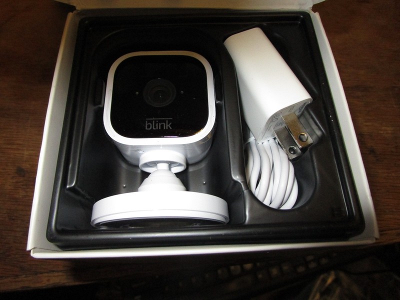 Blink Mini Indoor Plug-In Live HD Smart Security Camera