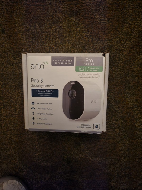 Arlo Pro 3 Wire-Free Security System