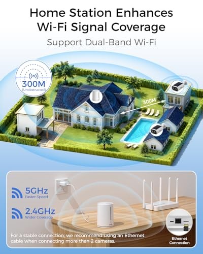 Solar Security Cameras Wireless Outdoor, 4MP Cameras for Home 2 Camera Kit gallery