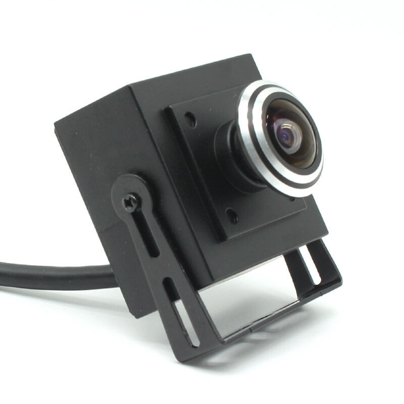 Mini Audio HD CCTV 4MP POE IP Camera Network Security XMEYE H.265+ 1.7mm fisheye