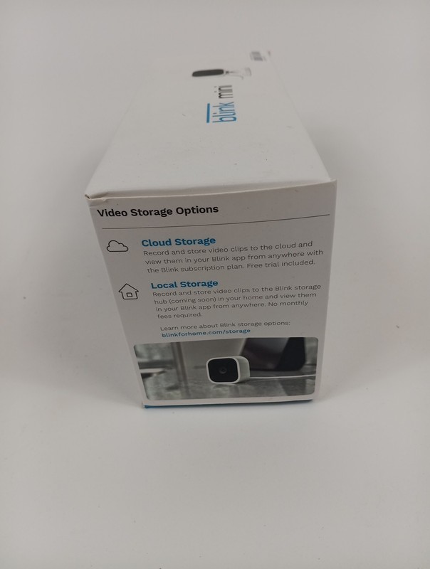 Blink - Mini Indoor 1080p Wi-Fi Security Camera (2-Pack) - White NEW SEALED gallery