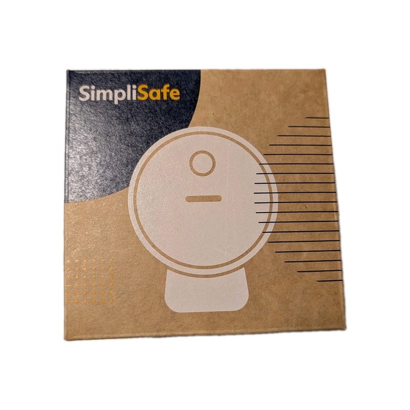 SimpliSafe Wireless Outdoor 1080P Camera CMOB1 Active Guard Motion White gallery