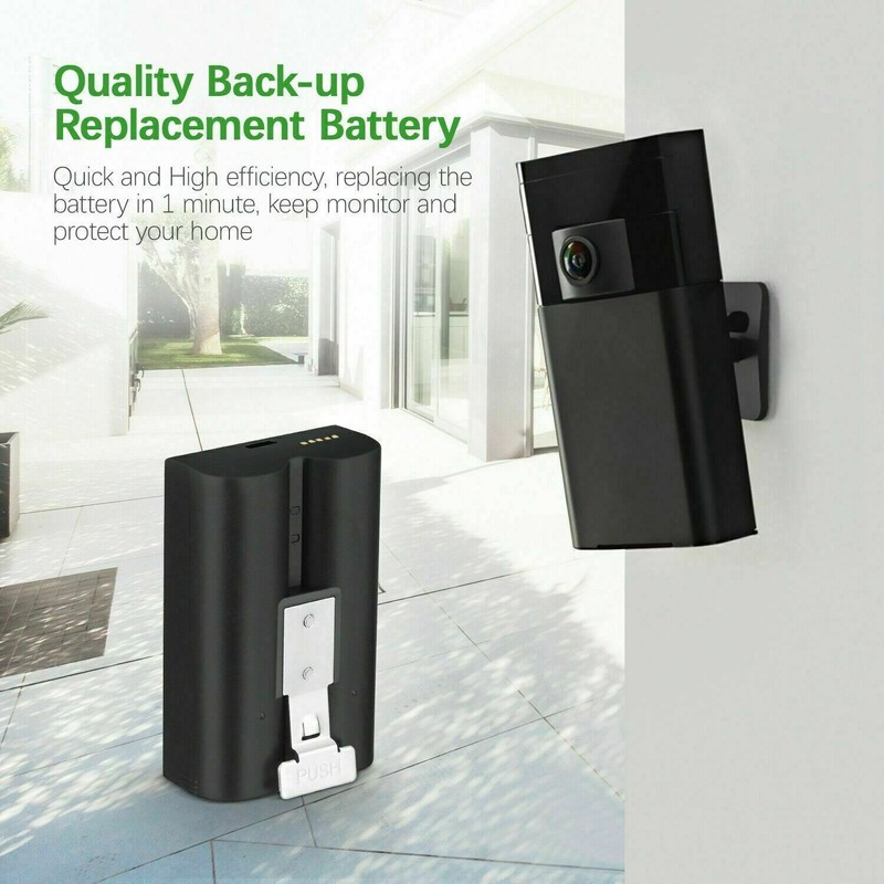 4 pcs RING Rechargeable Battery for Video Doorbell 2,3,4 NEW OEM Quick Release ! gallery