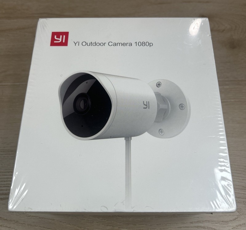 YI Outdoor Camera Wi-Fi 1080p Weatherproof Night Vision Model YHS 3017