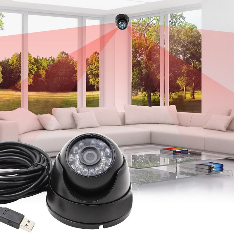 1080P H.264 Dome Webcam for Android linux Windowns HD Night Vision USB2.0 Camera