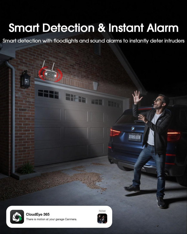 Solar Security Cameras Wireless Outdoor, 2K Cameras for Home Security, Quick Ins gallery
