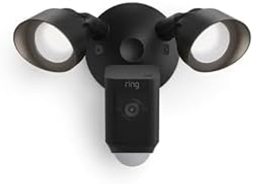 Ring Floodlight Cam Wired Plus, Outdoor home or business security with motion... gallery