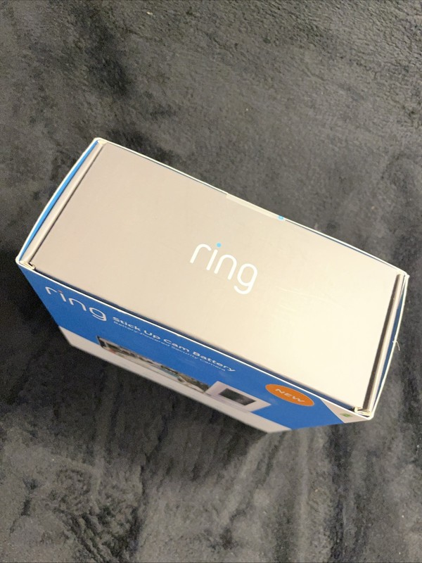 Ring Stick-Up Cam Battery White Wireless Security Camera 1080p HD Indoor/Outdoor gallery