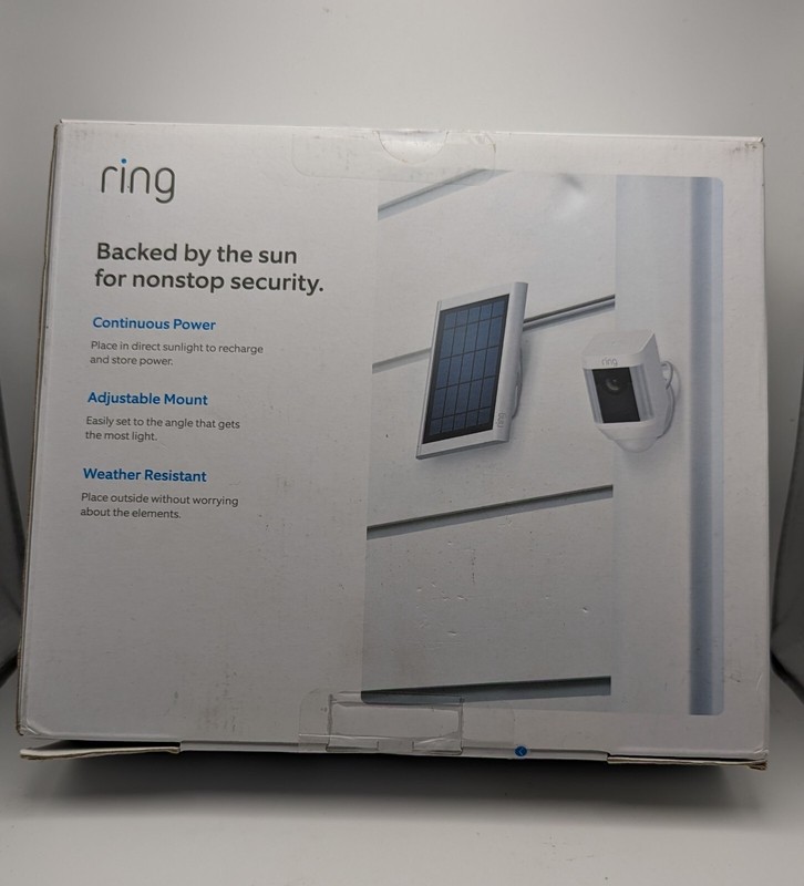 Ring 8ASPS7-WEN0 Solar Panel for Spotlight Cam Battery