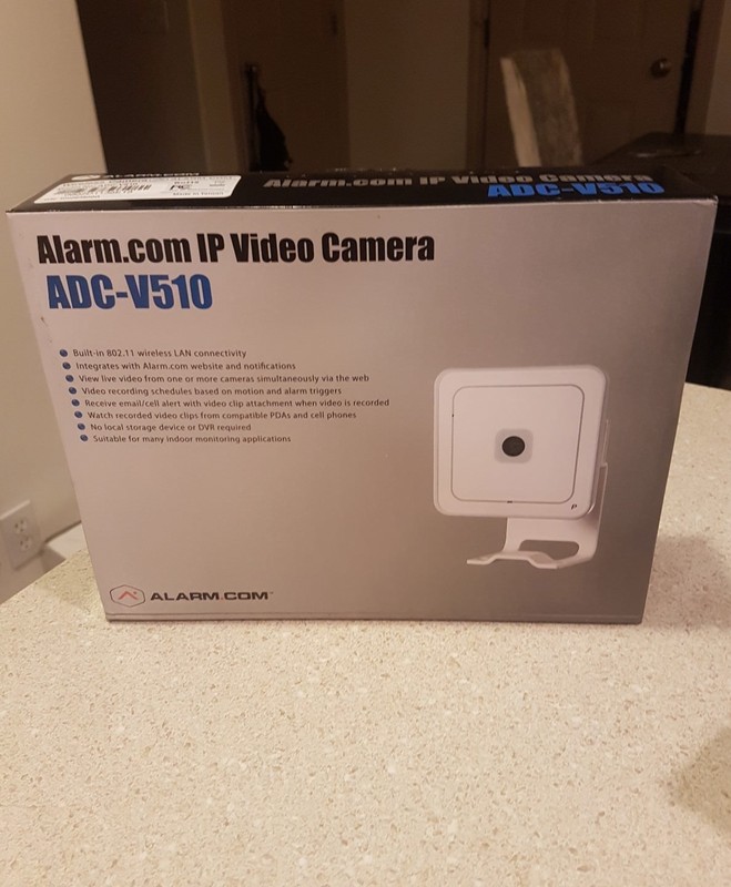 NEW ALARM.COM IP VIDEO CAMERA'S ADC-V510 NEW IN BOX SEALED READY FOR USE, 👍